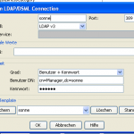 ldap LDAP connection jxplorer